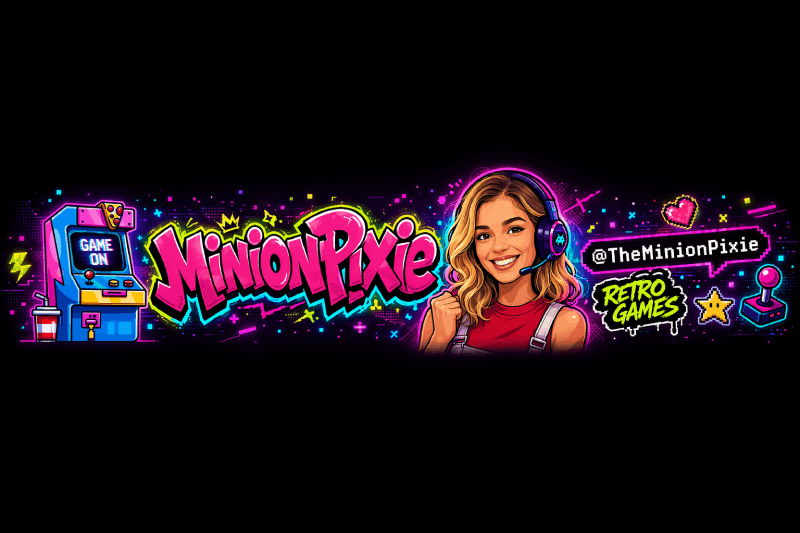 MinionPixie YouTube banner full canvas